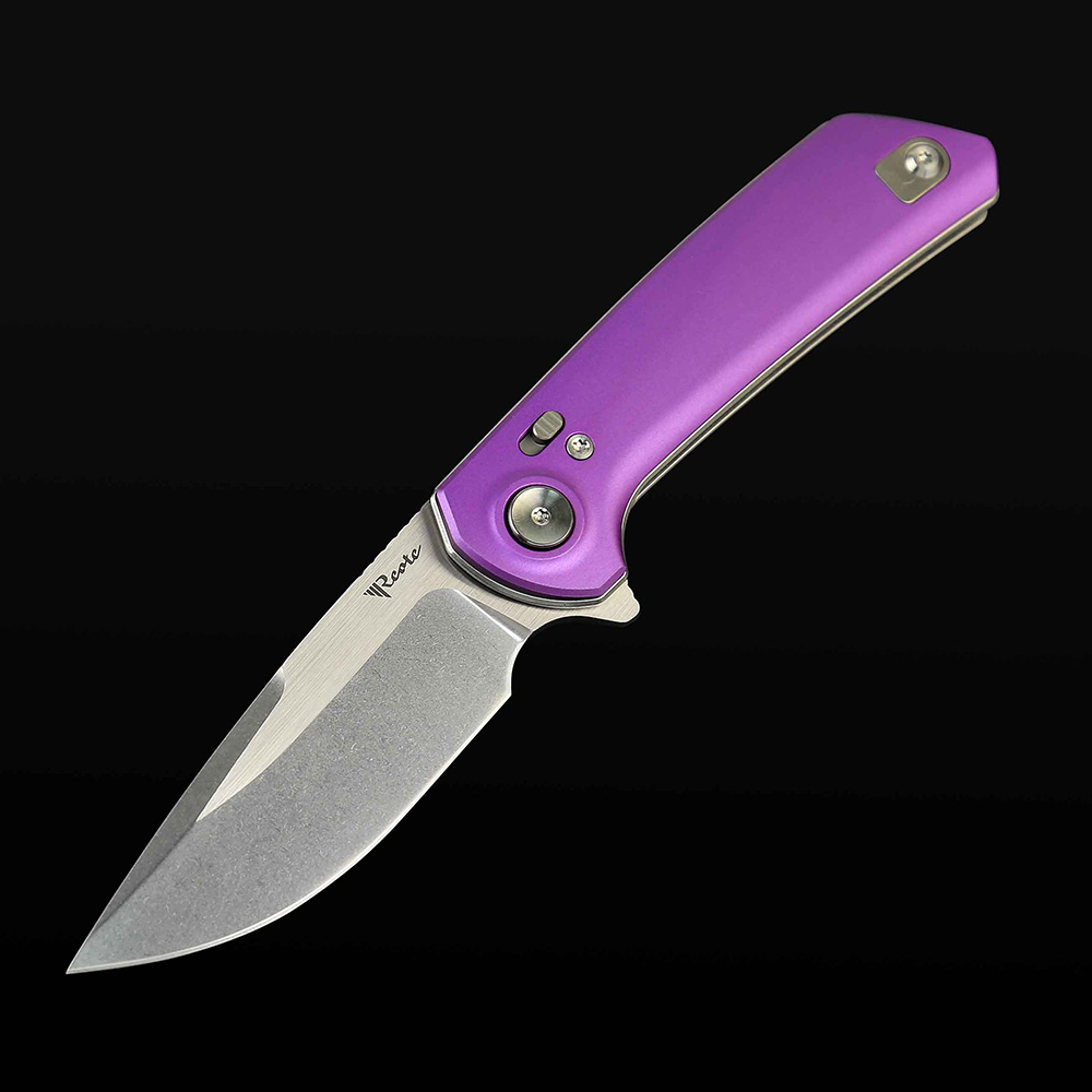 PL-XF Aluminum-Purple handle with Nitro-V blade