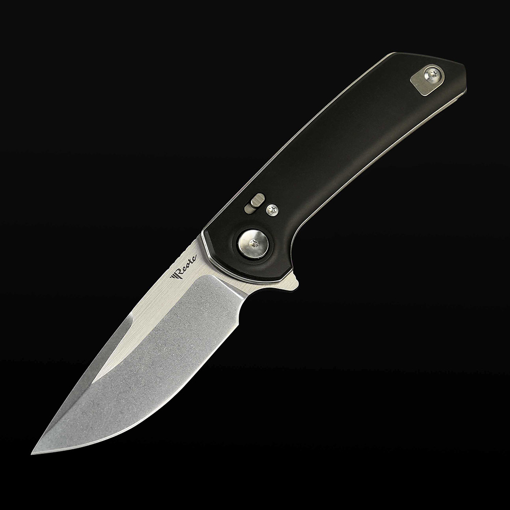 PL-XF Aluminum-Black handle with Nitro-V blade