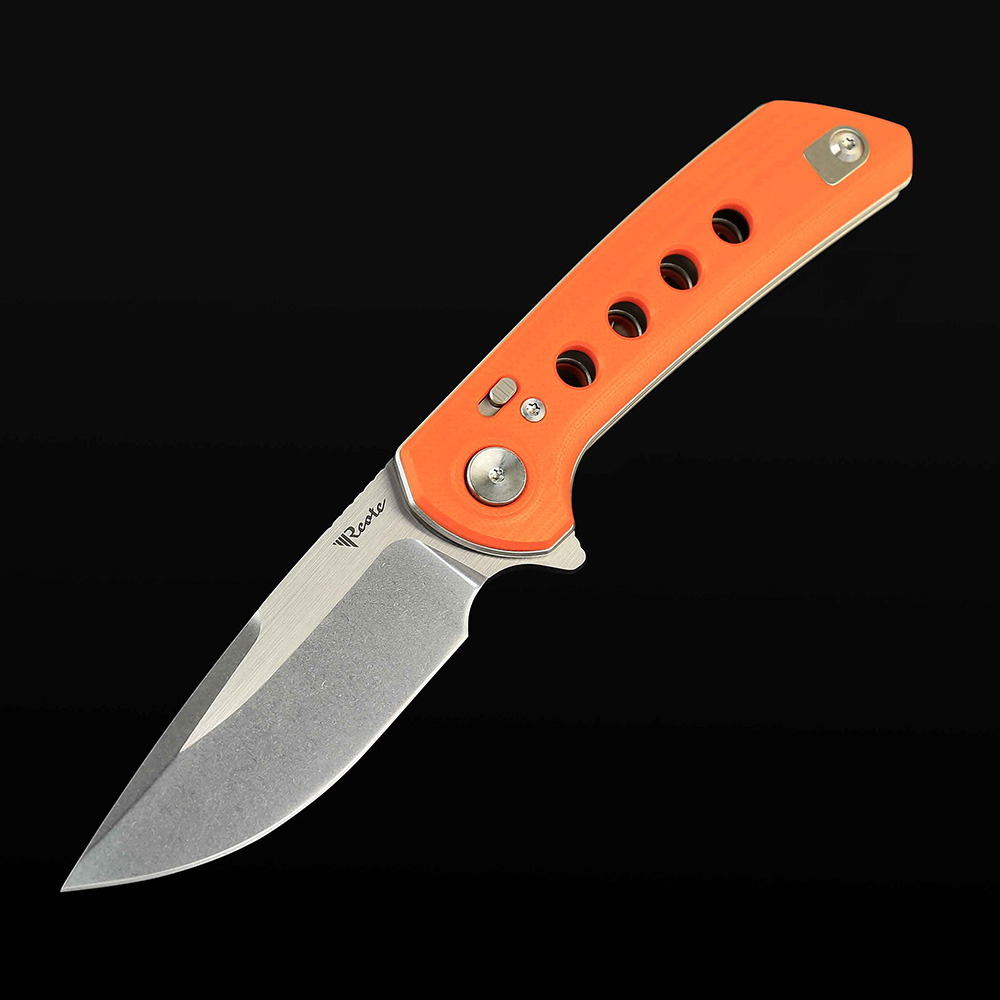 PL-XF G10-Orange inlay with Nitro-V blade