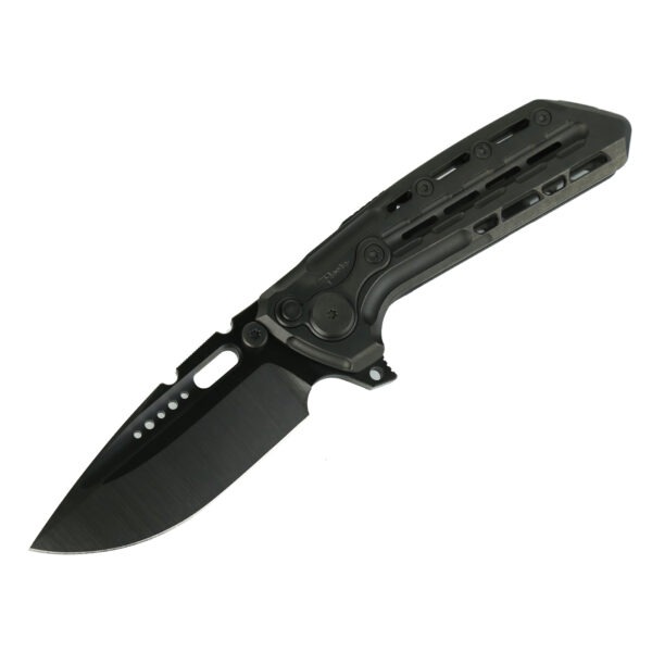 Terminator-TX228 Ti-Black DLC handle M390 Black DLC blade