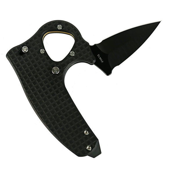 Exo-D Ti-Black PVD handle Elmax Black DLC blade - Image 3