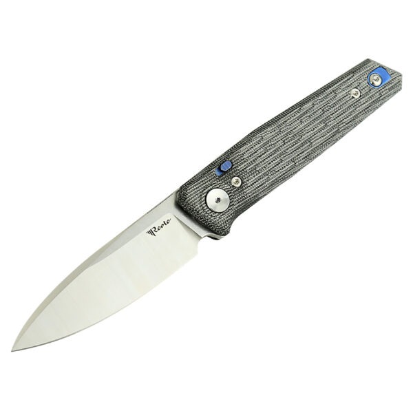 PL-6 Black micarta handle Belt satin blade